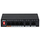 Dahua PFS3006-4ET-60-V2 Switch 3 ports PoE+ 10/100 Mbps + 1 port PoE++ 10/100 Mbps (Budget 60 W) + 2 ports 10/100 Mbps